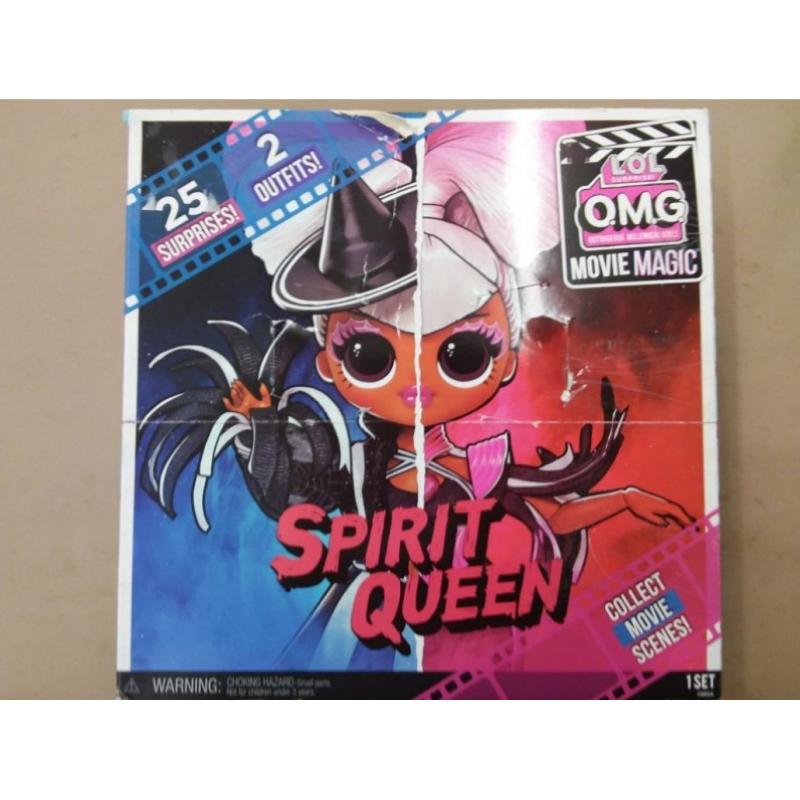 Movie Magic Spirit Queen Fashion Doll With 25 Surprises Including 2 Outfits