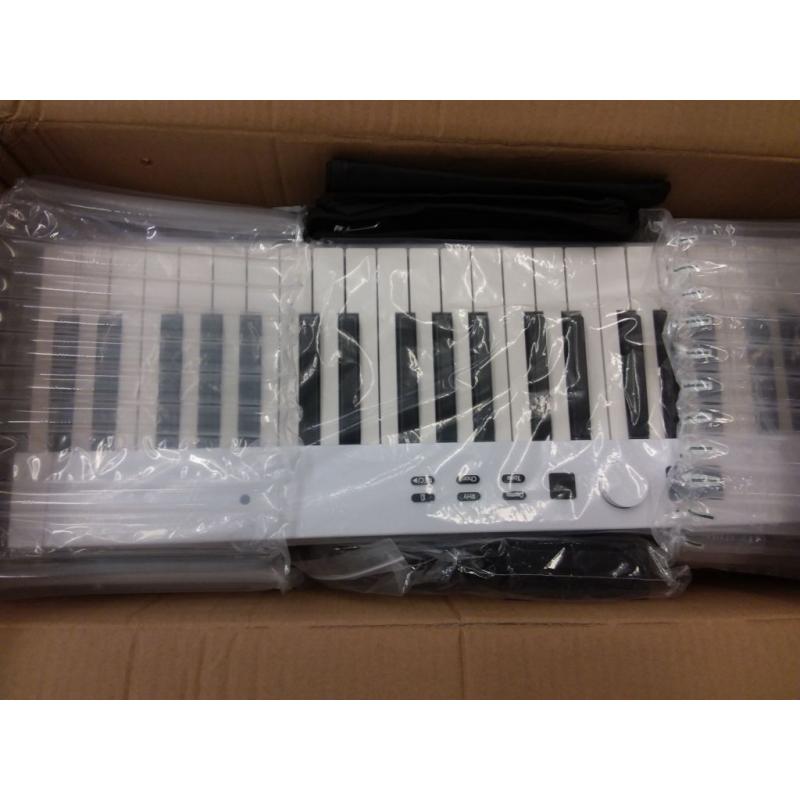 Digital Piano 88 Keys Foldable Portable Piano Keyboard Electric Keyboard