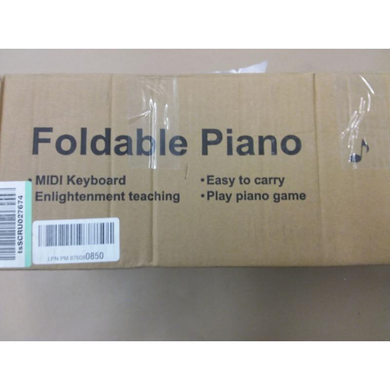 Digital Piano 88 Keys Foldable Portable Piano Keyboard Electric Keyboard