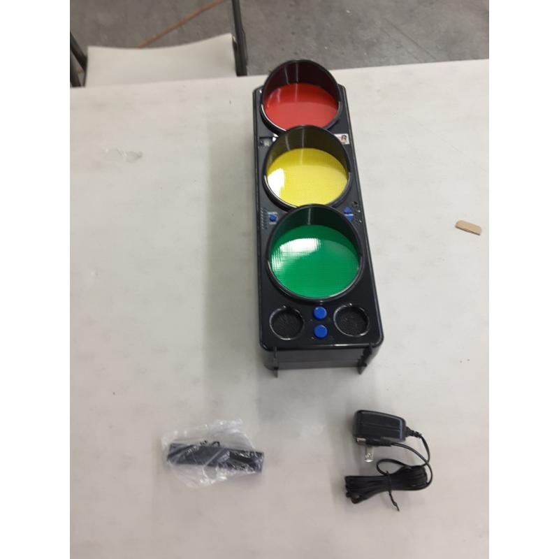 The adjustable sound activated noise monitor traffic light