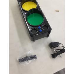 The adjustable sound activated noise monitor traffic light