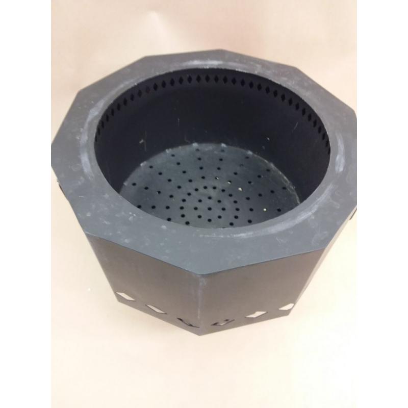 Patented Smokeless Fire Bowl Pit for Outdoor Wood Pellet Burning