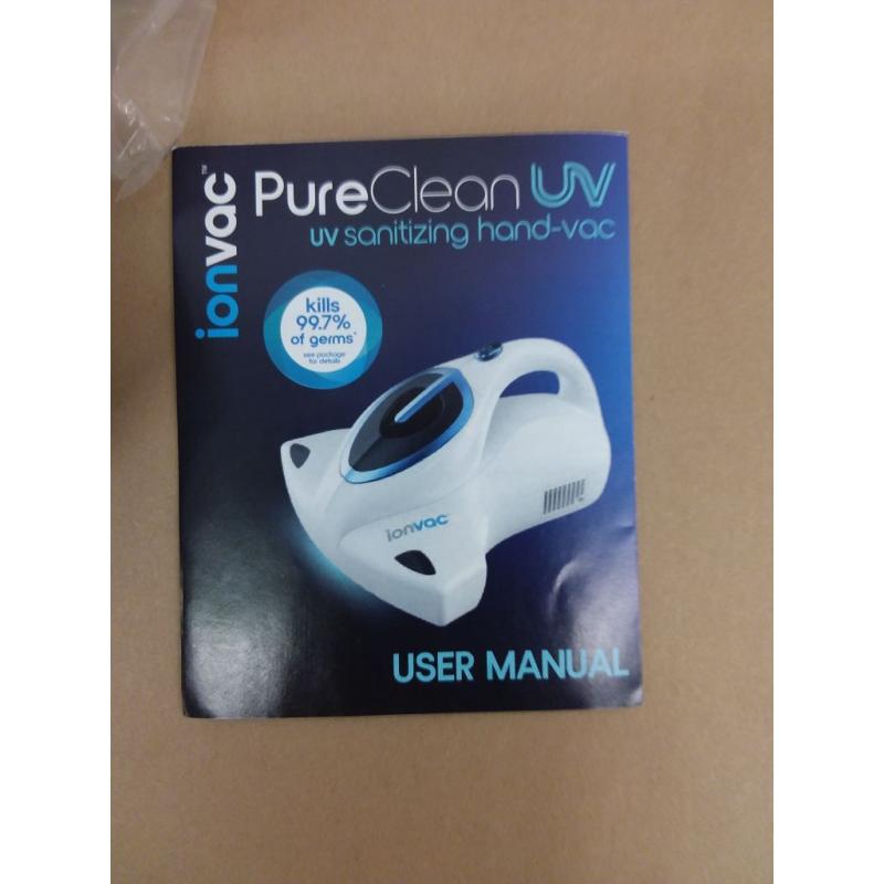 A Potent, 10 Kpa, Handheld, Lightweight, Sterilizing Vacuum with HEPA Filtration