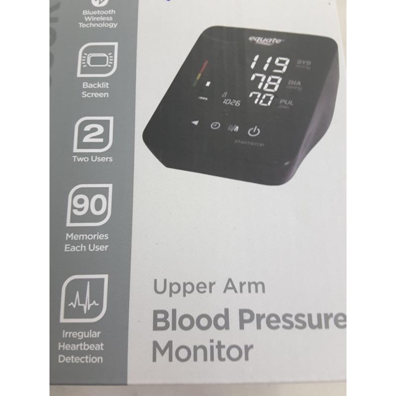 Equate 6000 Series Upper Arm Blood Pressure Monitor