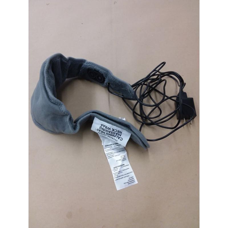 Calming Heat Neck Wrap, Grey