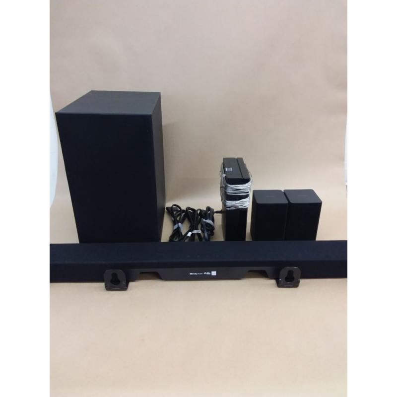 Samsung - 4.1-Channel Soundbar with Wireless Rear Speaker Kit and DOLBY AUDIO / DTS 2.0 - Black