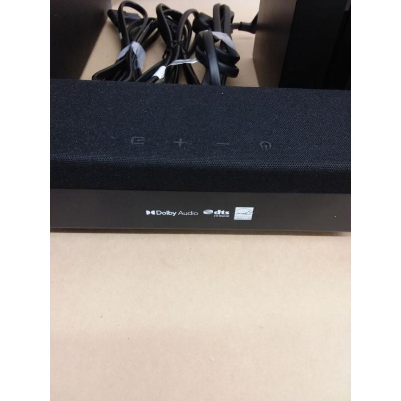 Samsung - 4.1-Channel Soundbar with Wireless Rear Speaker Kit and DOLBY AUDIO / DTS 2.0 - Black