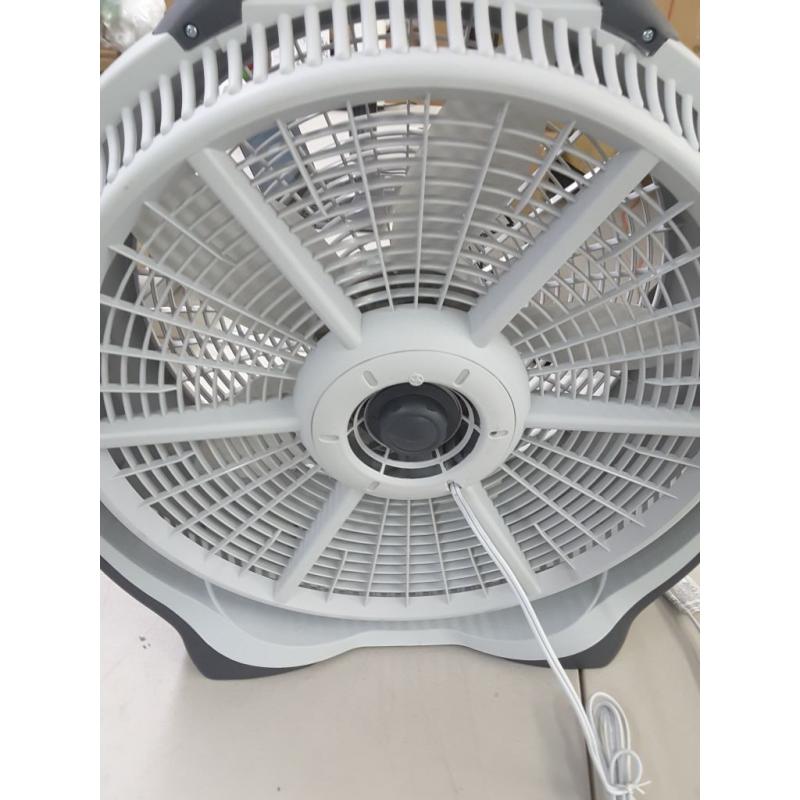 Lasko 20 Air Circulator Wind Machine, 3-Speed Floor Fan with Pivoting Head