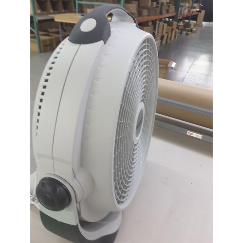 Lasko 20 Air Circulator Wind Machine, 3-Speed Floor Fan with Pivoting Head