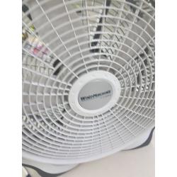 Lasko 20 Air Circulator Wind Machine, 3-Speed Floor Fan with Pivoting Head