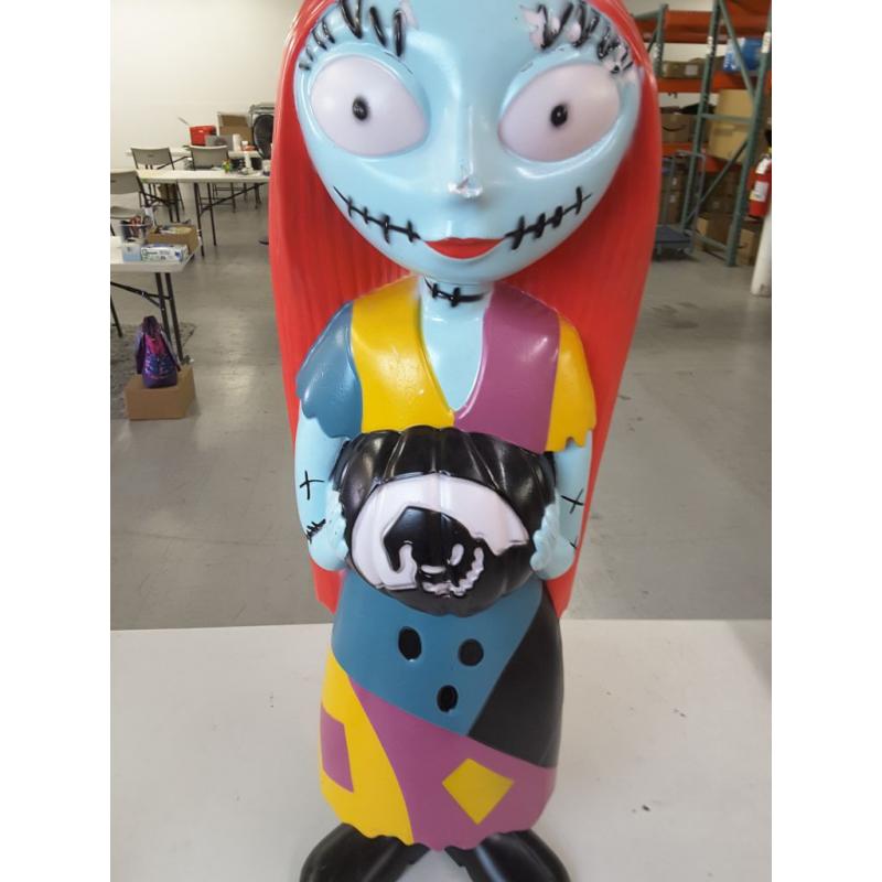 Disney Nightmare before Christmas Sally Blow Mold Outside/Inside 35” Halloween