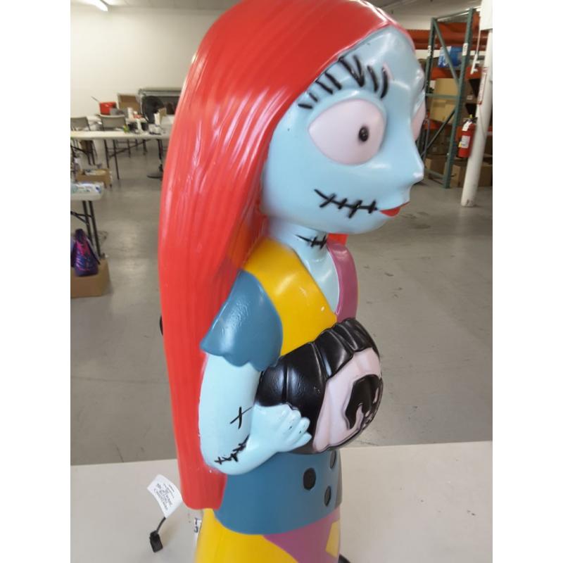 Disney Nightmare before Christmas Sally Blow Mold Outside/Inside 35” Halloween