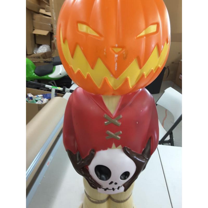 Nightmare Before Christmas Pumpkin King BLOW MOLD 36 Inches Tall RARE