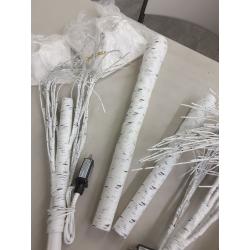 Lighted Birch Twig Tree with Fairy Lights 4FT 200 LED 6FT 330 LED Lights for Indoor Outdoor Home