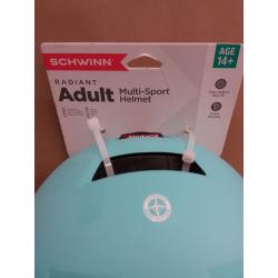 Women's Radiant LED Bike Helmet - Matte Light Blue