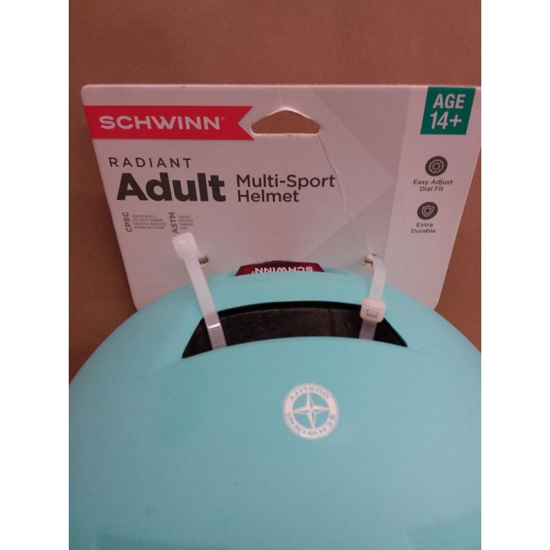 Women's Radiant LED Bike Helmet - Matte Light Blue