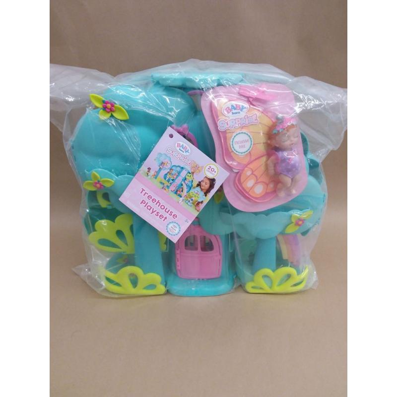 BABY born Surprise Treehouse Surprise Playset