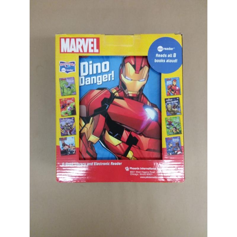 Kids Marvel Electronic Me Reader and 8-Book Library Boxed Set
