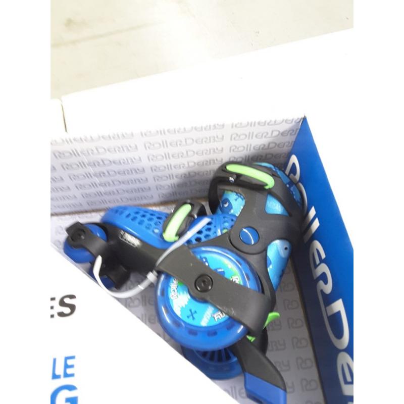 Roller Derby Sport Kids' Roller Skate - Dinosaur Blue/Black