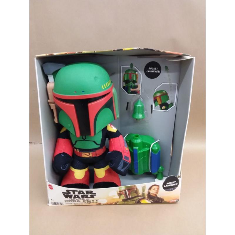 Star Wars Rocket Launching Boba Fett Feature Plush