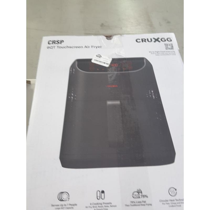 CRUXGG 6-In-1 Digital Touchscreen Countertop Air Fryer