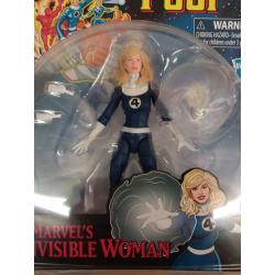 Marvel Legends Series Retro 6in Fantastic Four Marvel's Invisible Woman Figure