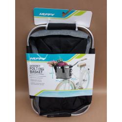Huffy Designer Foldable Basket - Gray