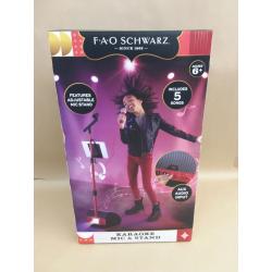FAO Schwarz Light-Up Karaoke Mic & Stand