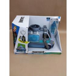 Fortnite Feature Vehicle Reboot Van, Electronic Vehicle with 4in Articulated Figure, and Accessory