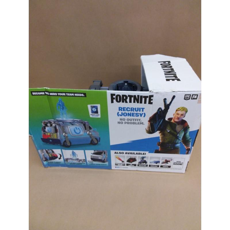 Fortnite Feature Vehicle Reboot Van, Electronic Vehicle with 4in Articulated Figure, and Accessory