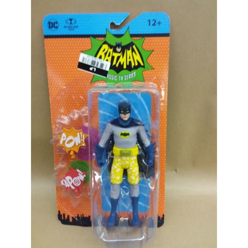 Retro Batman 66 6 Action Figure - Batman Swim Shorts
