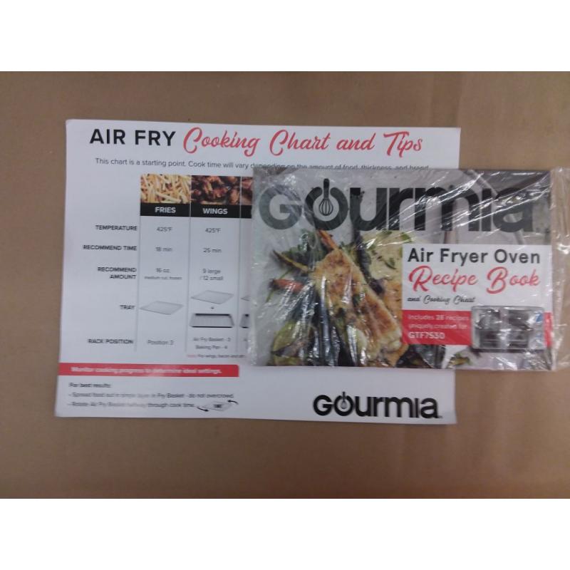 Gourmia 9-Slice Digital Air Fryer Oven