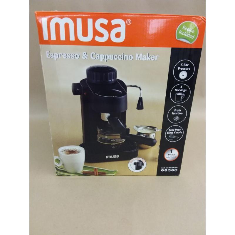 IMUSA Expresso & Cappuccino Maker