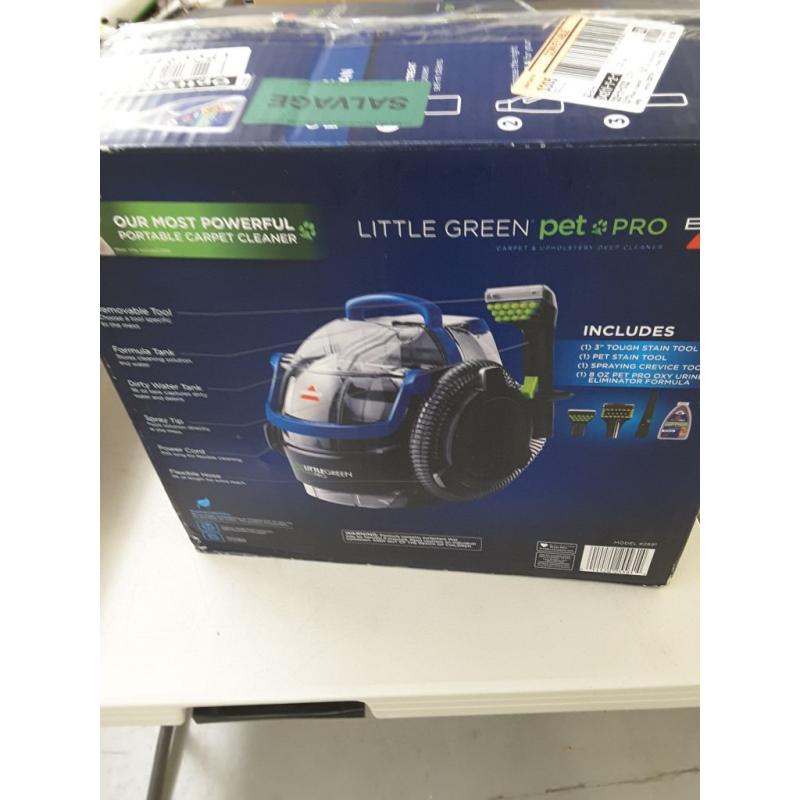 BISSELL Little Green Pet Pro Portable Carpet Cleaner