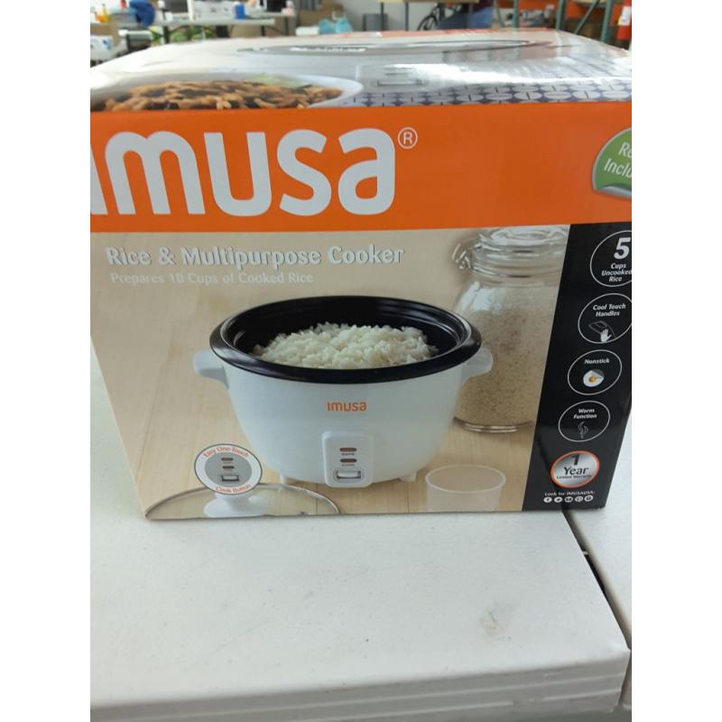 IMUSA Electric Rice Cooker White - 5 Cup