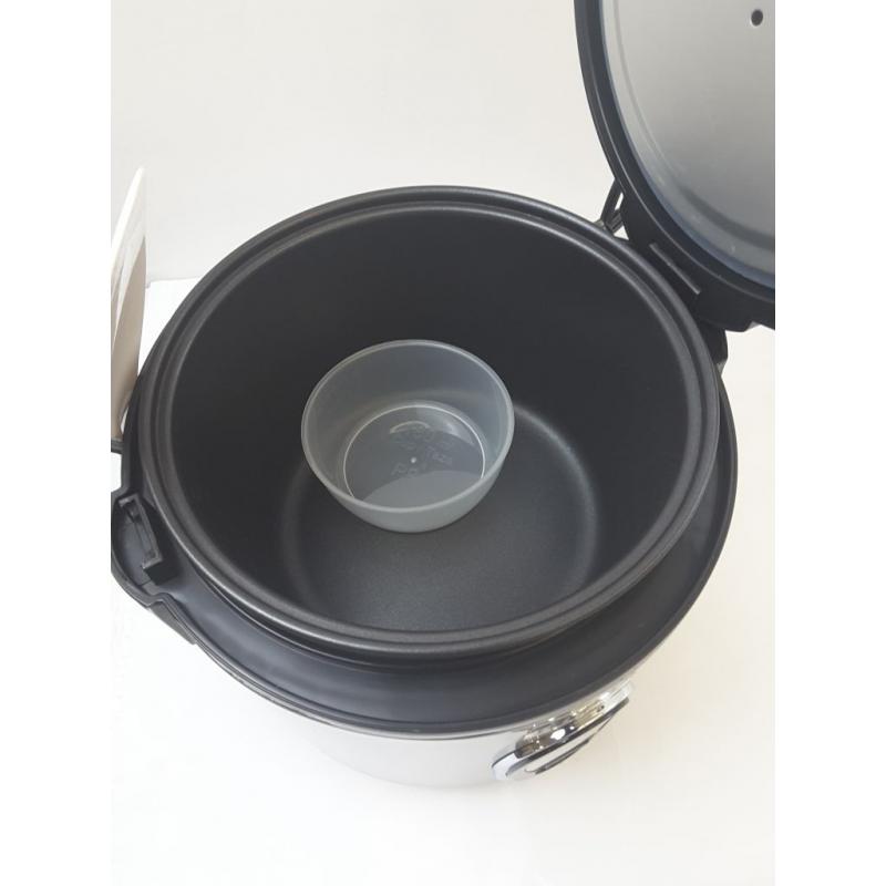 Aroma 8 Cup Rice Cooker - Stainless Steel