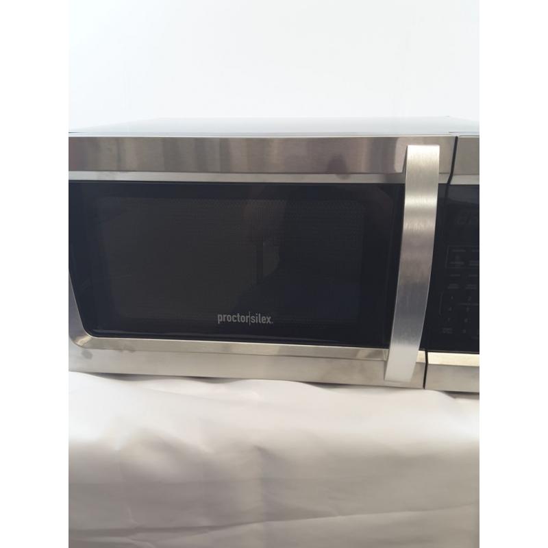 Proctor Silex 1.3 cu ft 1100 Watt Microwave Oven - Stainless Steel