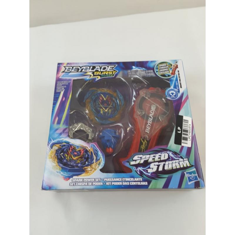 Beyblade Burst Surge Speedstorm Spark Power Set, Includes Top and Launcher