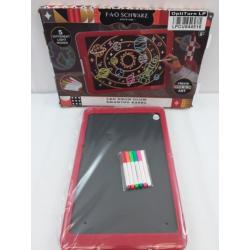 FAO Schwarz Neon Glow Drawing Easel