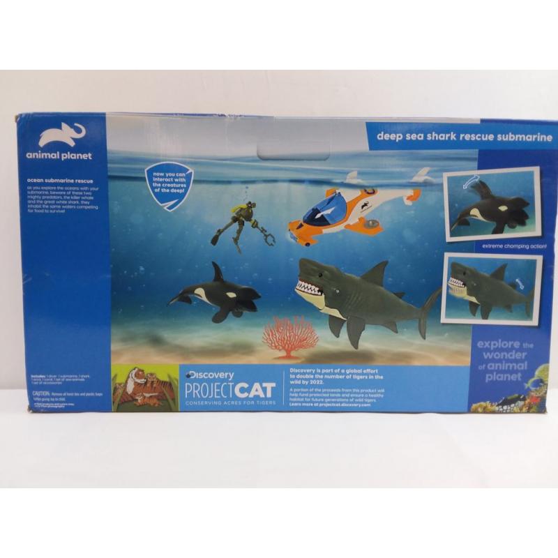 Animal Planet Deep Sea Shark Rescue Submarine Set
