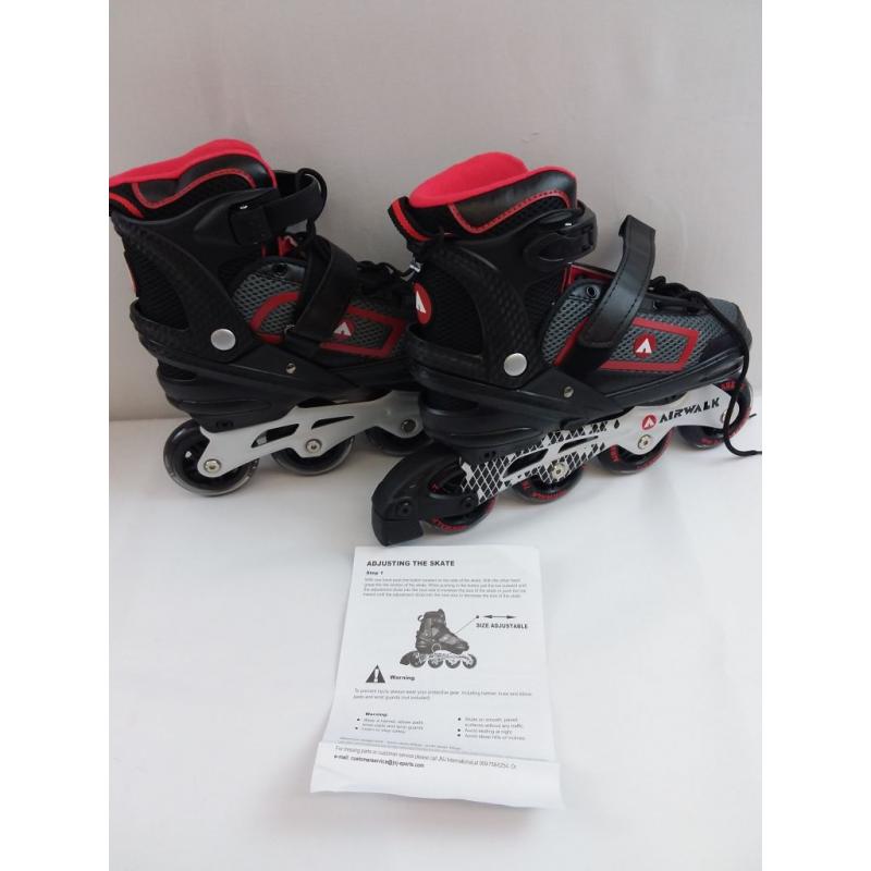 Airwalk Adult Inline Skate - Red (6-7.5)
