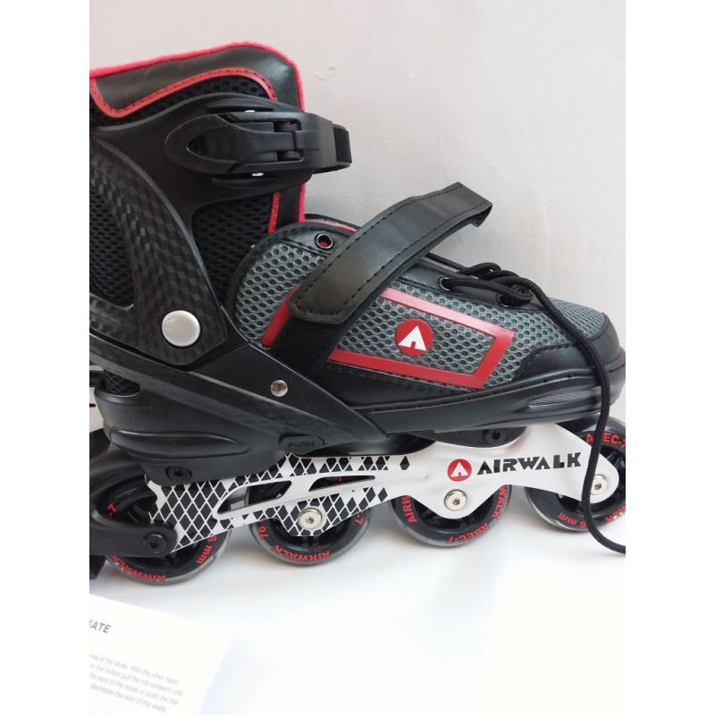 Airwalk Adult Inline Skate - Red (6-7.5)