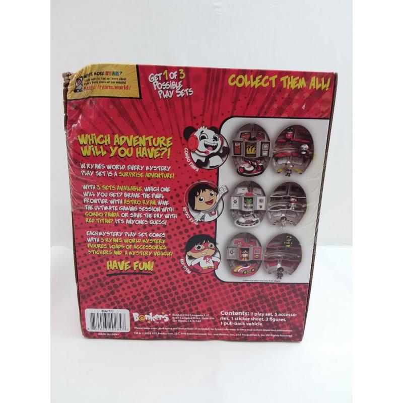 Ryan's World Mystery Adventure Playset Egg