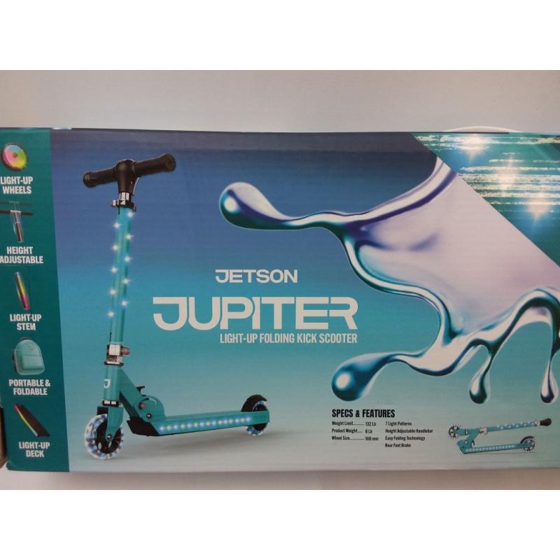 Jetson Jupiter Kids' Kick Scooter with LED Lights - Teal
