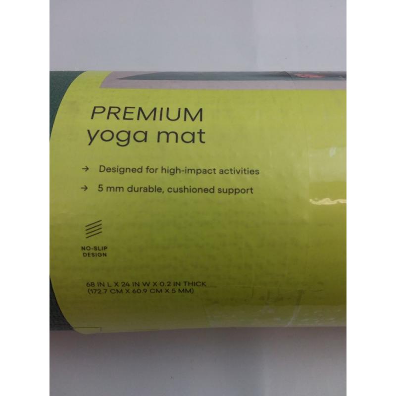 Yoga Mat 5mm Superior Sage - All in Motion