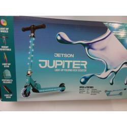 Jetson Jupiter Kids' Kick Scooter with LED Lights - Teal