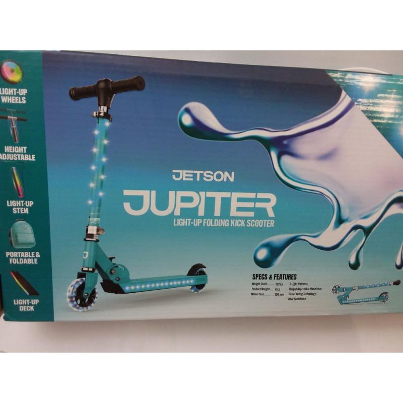 Jetson Jupiter Kids' Kick Scooter with LED Lights - Teal