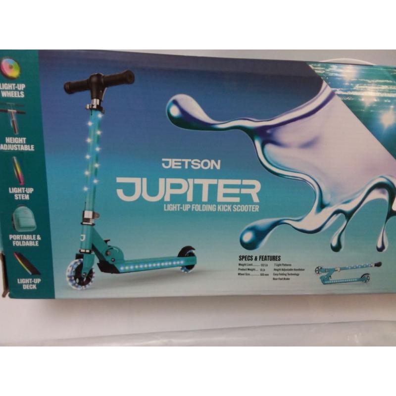 Jetson Jupiter Kids' Kick Scooter with LED Lights - Teal