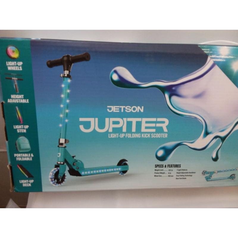 Jetson Jupiter Kids' Kick Scooter with LED Lights - Teal