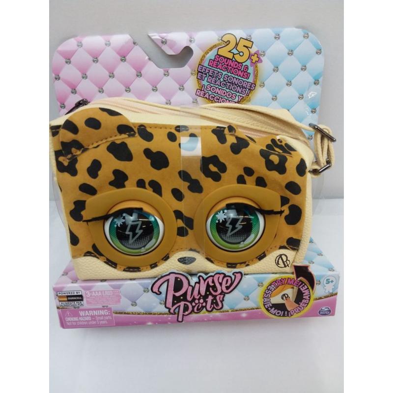 Purse Pets, Interactive Leoluxe with Over 25 Sounds and Reactions